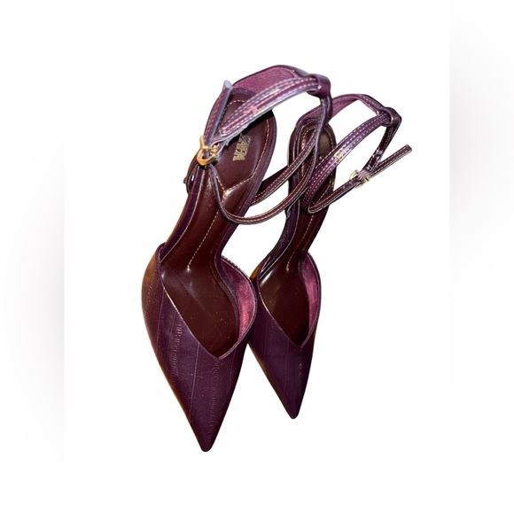 Zara Strappy Heels Shoes - Picture 5 of 7